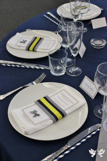 Contemporary Table setting- Elizabeth Weddings