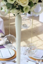 Hanging tea lights- Styling by Elizabeth Weddings